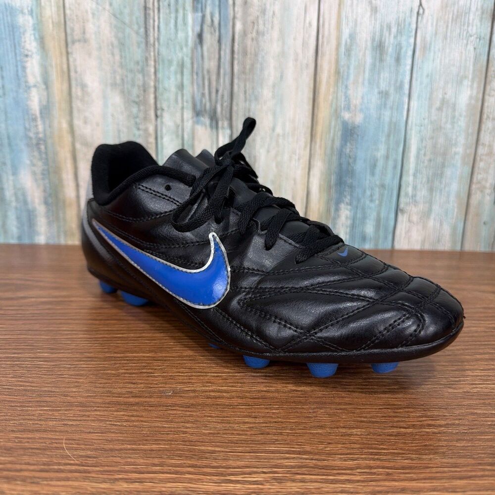 Nike Jr Premier III FG-R Youth Soccer Cleats Size 6Y Womens 7.5 Black 442126-040 - Picture 3 of 9